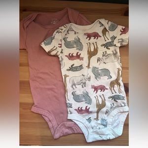 Organic onesies 9m